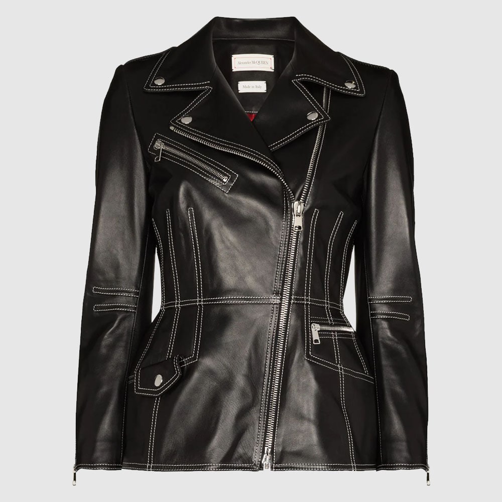 Bottega Veneta leather bomber-style jacket | Jackets In Leather