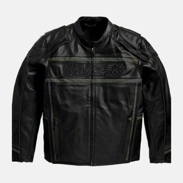 Harley Davidson 360 Black Leather Jacket