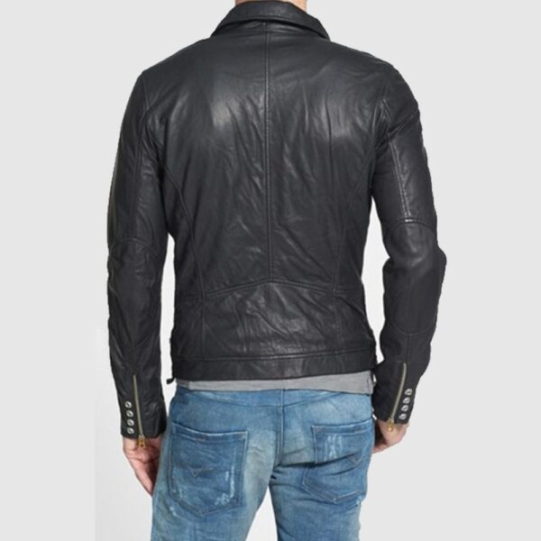 Mens Leather Jacket, Mens Black Jacket, Men's Motorcycle Leather Jacket