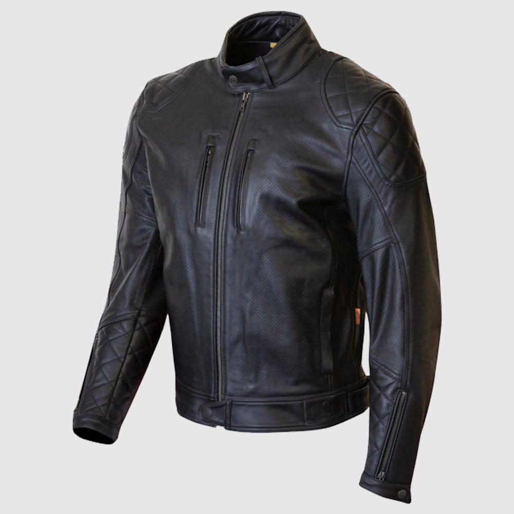 Cambrian Black Leather Jacket