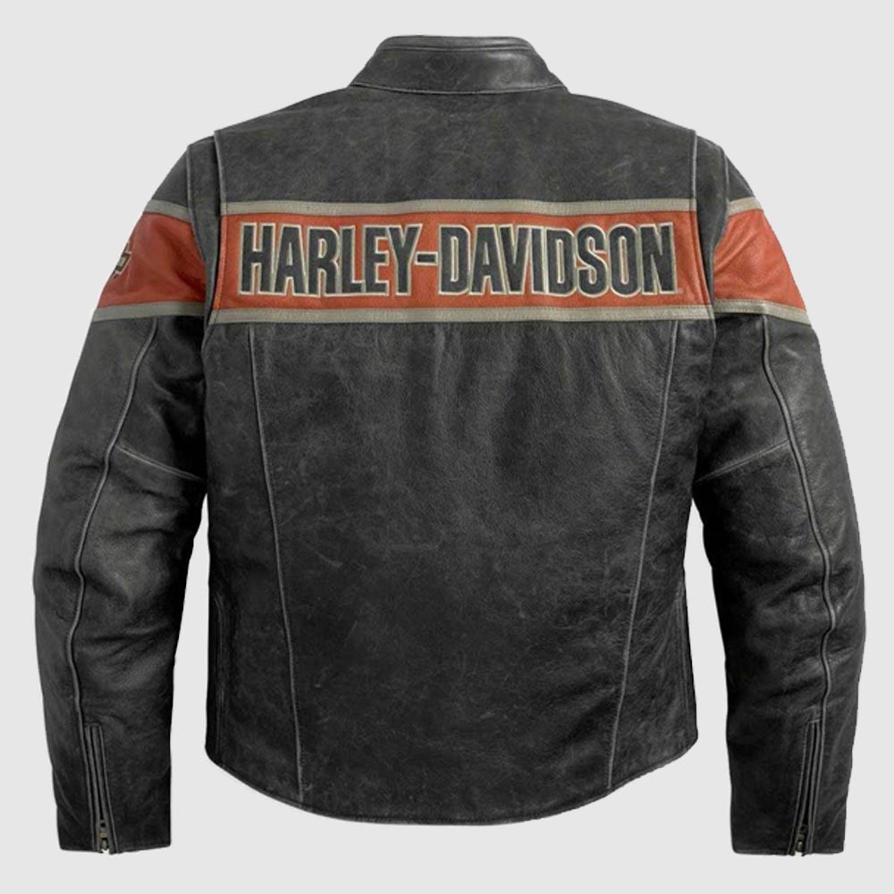 Harley Davidson Victory Lane Leather Jacket