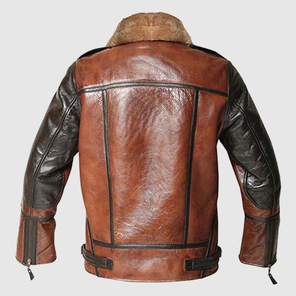 B3 Sheepskin Leather Jacket Men