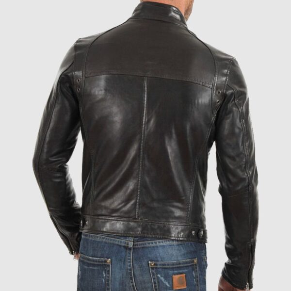 Betox Bomber Leather Jacket