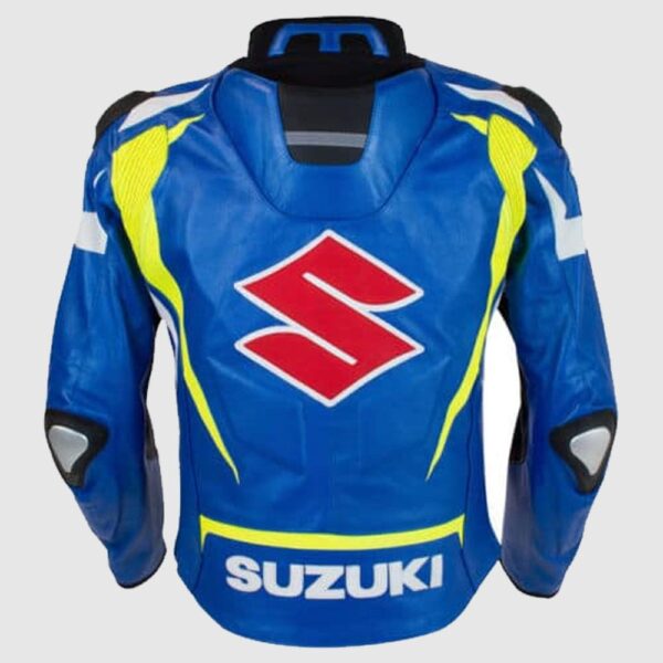 SUZUKI Motorcycle Real Leather Jacket