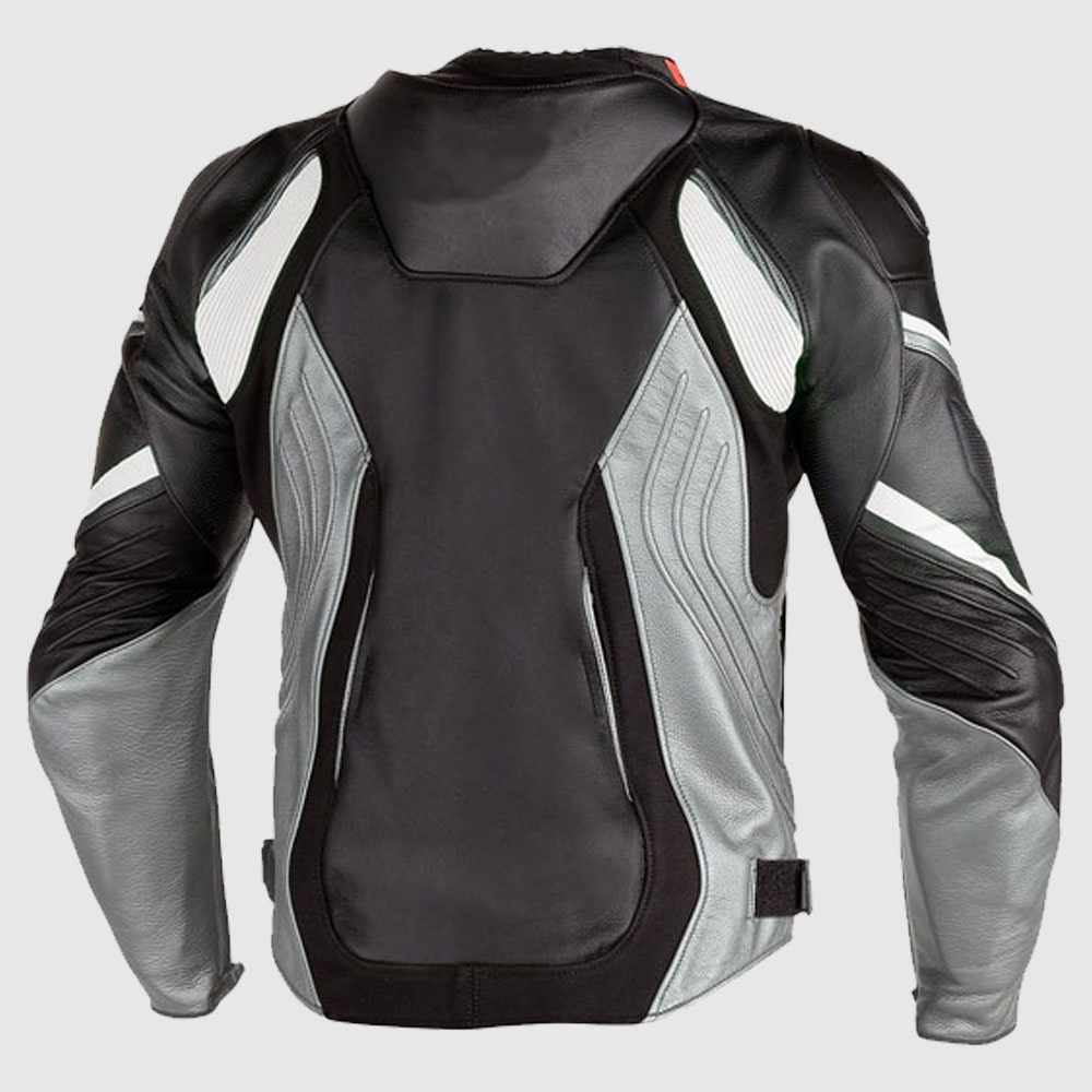 Black Super Speed Motorcycle Leather Jacket
