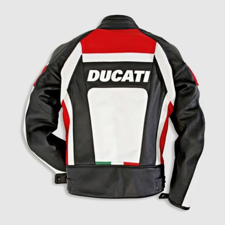 DUCATI Motorcycle Leather jacket MotoGP Racing Jacket