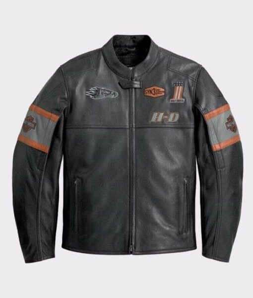 Harley Davidson Black Biker Jacket