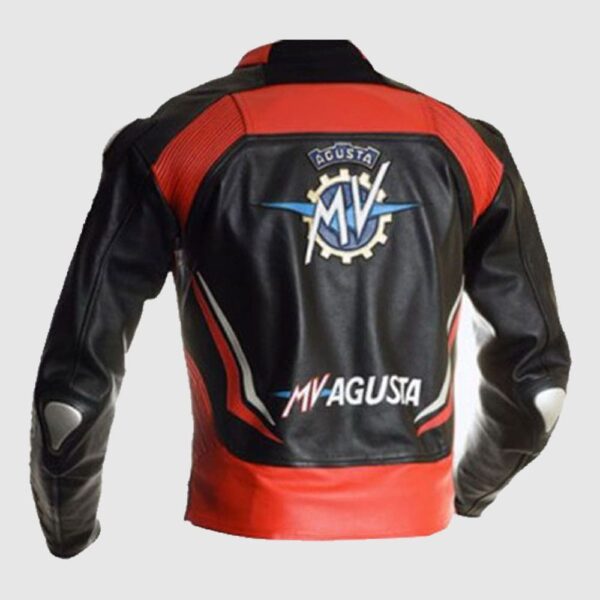 MV AGUSTA 2018 RACE REPLICA MOTORCYCLE LEATHER JACKET