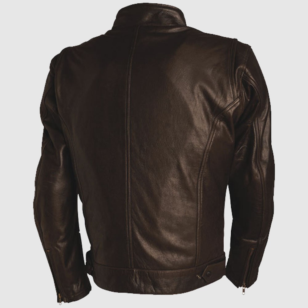 Richa Boston Leather Jacket - Brown