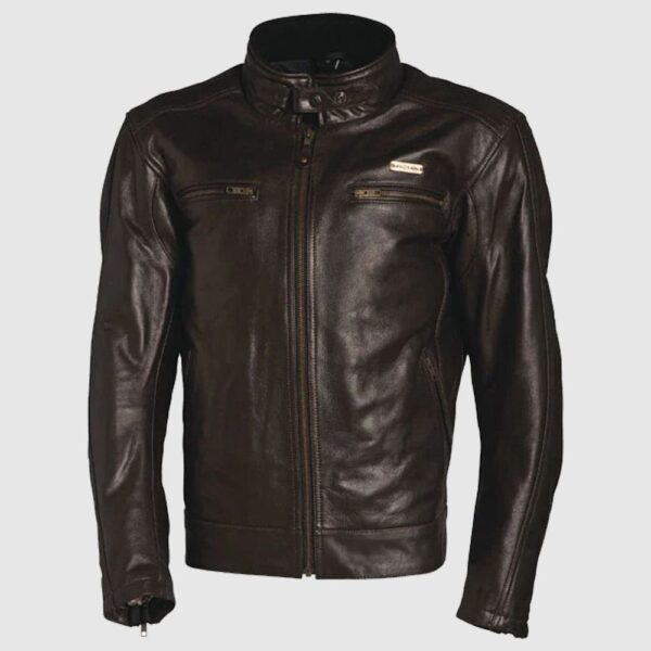 Richa Boston Leather Jacket - Brown
