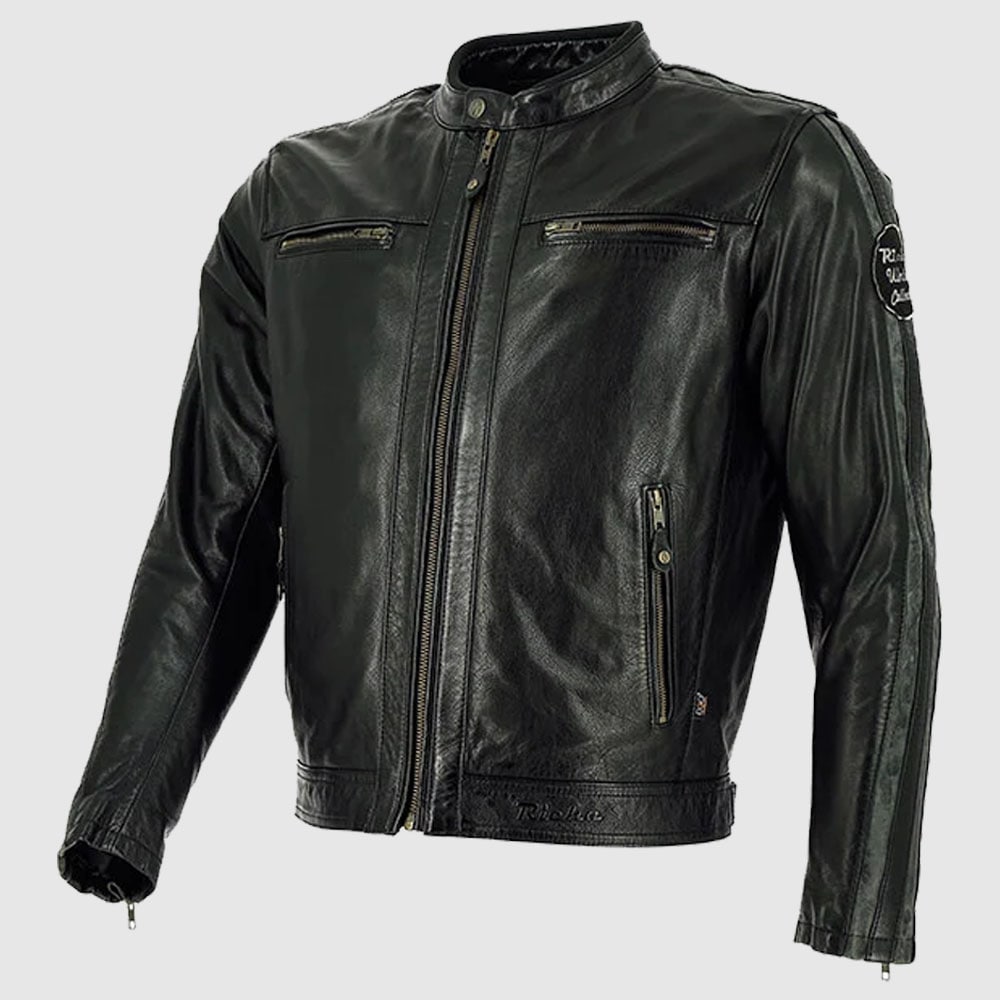 Click to enlarge Richa Goodwood Leather Jacket – Black