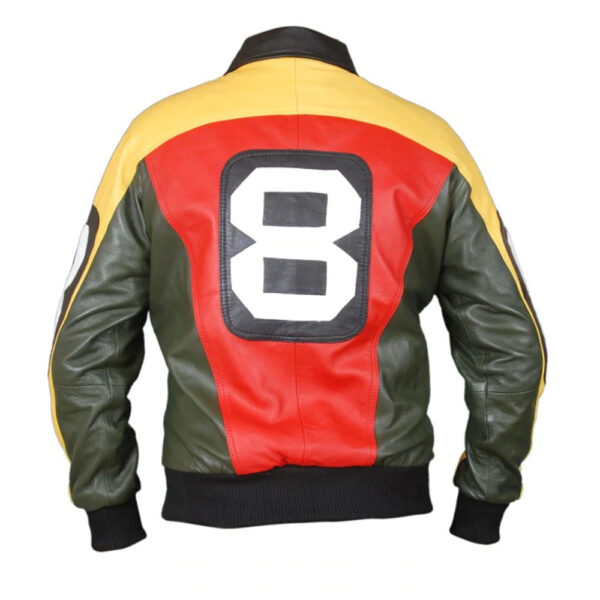 buy online 8 Ball Michael Hoban Leather Jacket