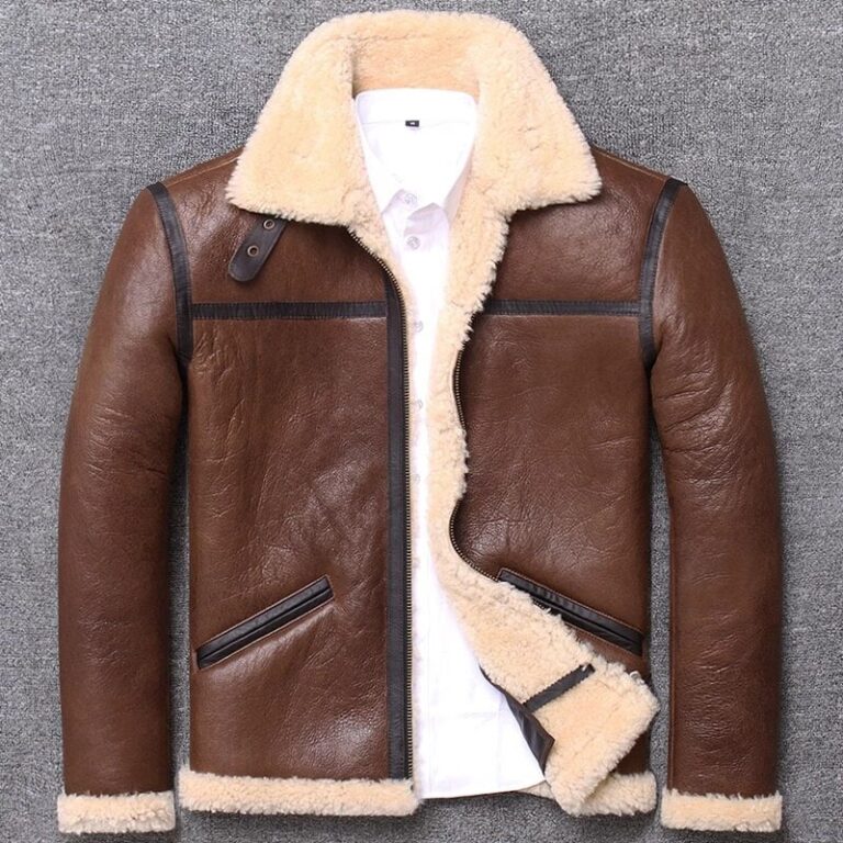 Genuine Sheepskin Winter Thick Russia Military Cold Winter Coats