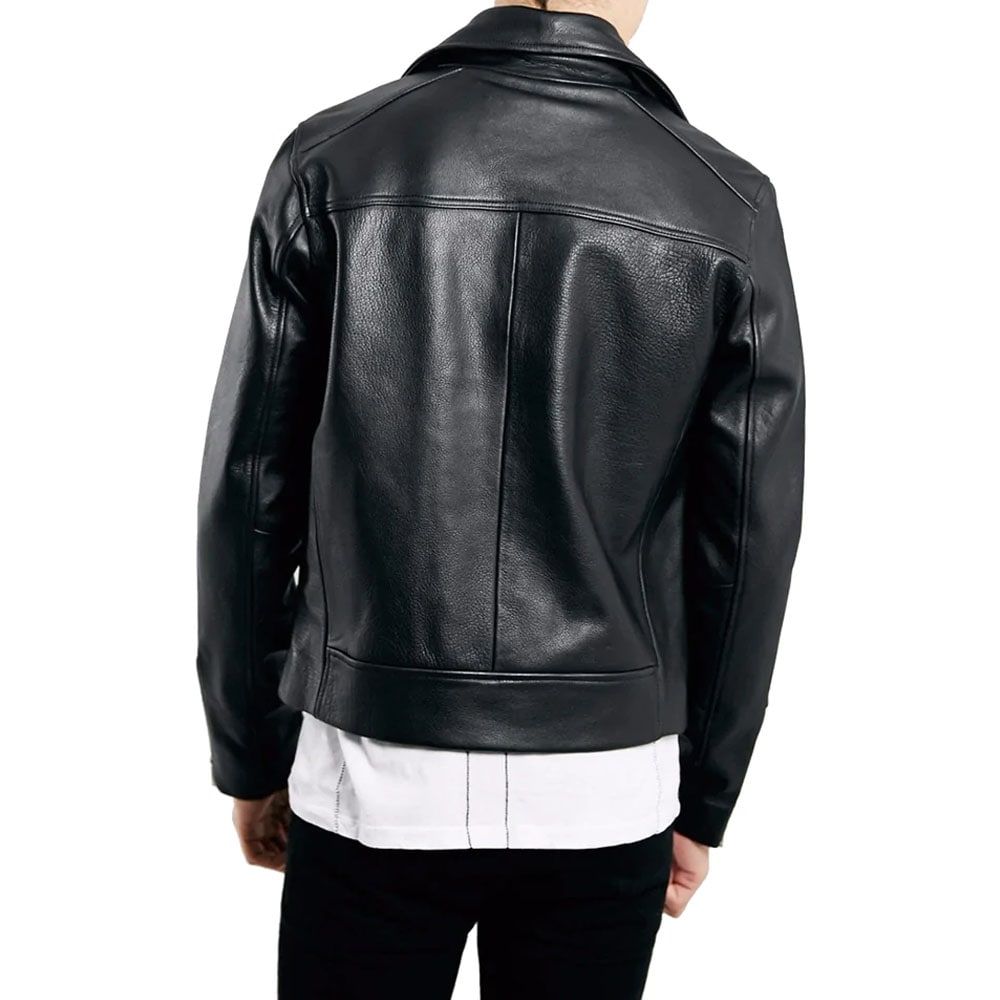 David Bowie Biker Leather Jacket