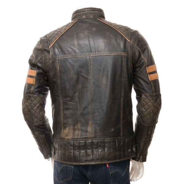 Men's Vintage Leather motorcycle jacket
