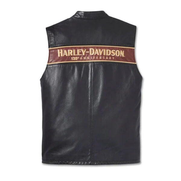 Men's 120th Anniversary Leather Vest