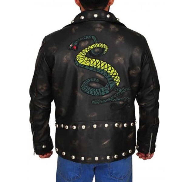 Tunnel Snakes Rule Leather Jacket