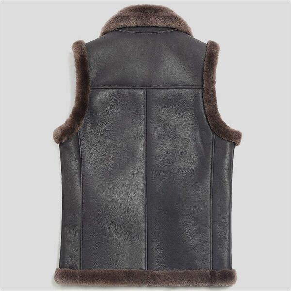 Sheepskin Shearling Leather Vest