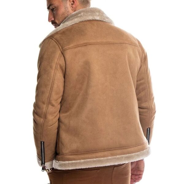 Vermont Shearling Jacket In Camel