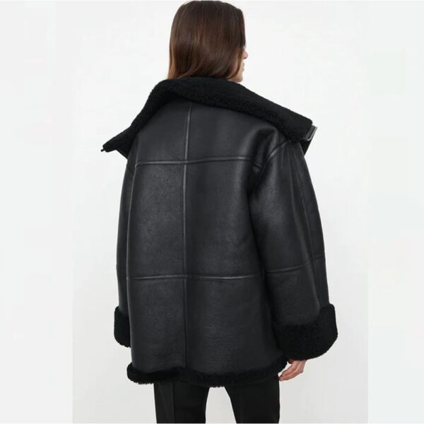 Sheepskin Shearling Leather Jacket