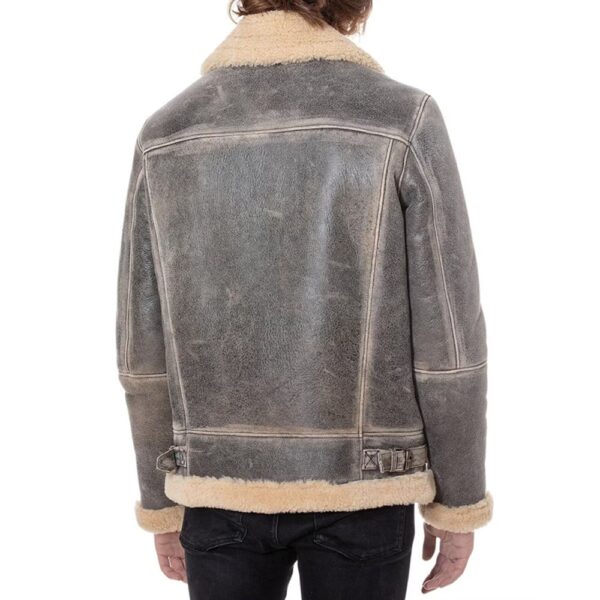 Aviator Real Shearling Bomber Jacket