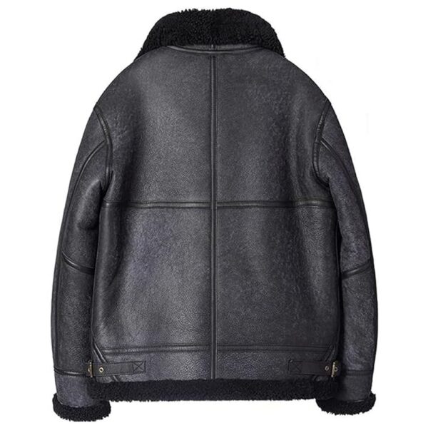 Shearling Jacket Grey Color