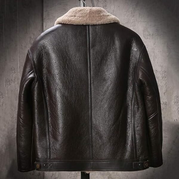 Shearling Jacket Brown Leather Jacket