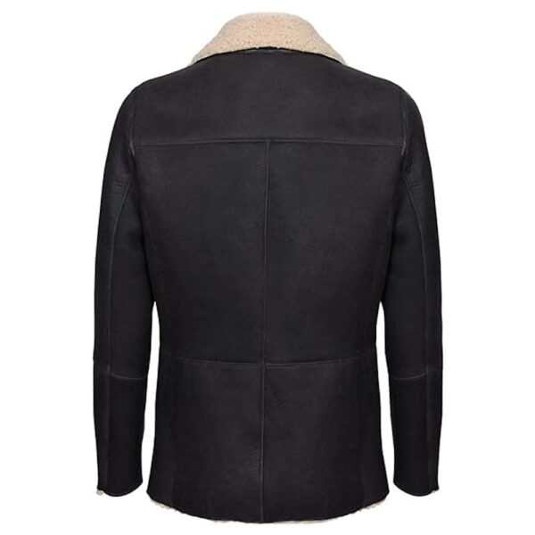 Real Sheepskin Shearling Leather Jacket Coat