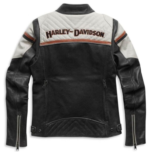 Harley-Davidson Women's Triple Vent Miss Enthusiast II Leather Jacket