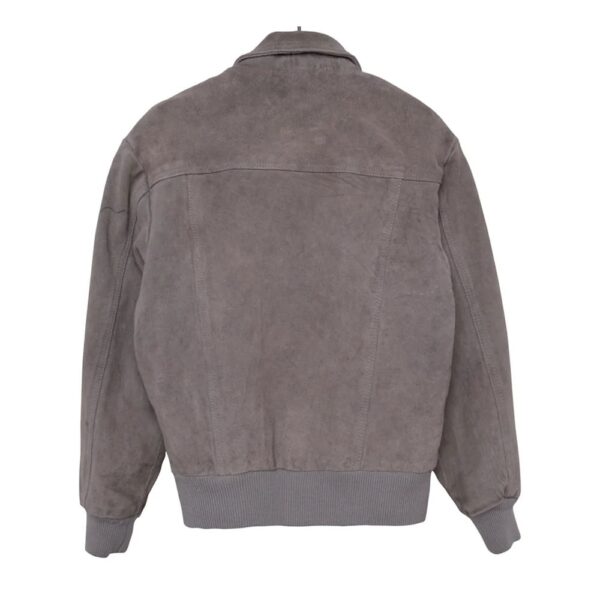 Suede Bomber Jacket Men