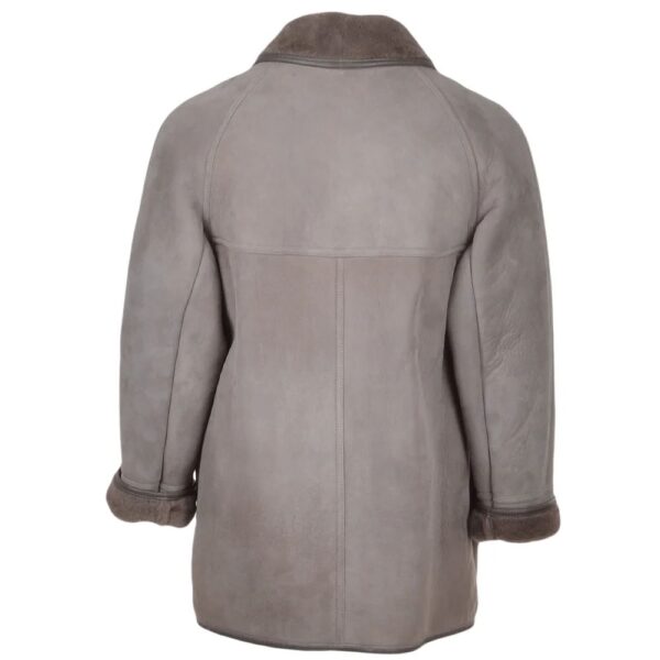 Hektor Men’s Gray Sheepskin Coat