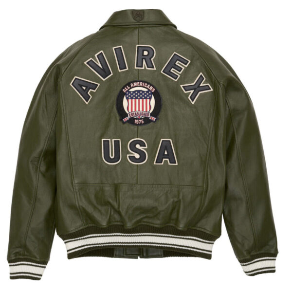 Bomber American Flight Leather Jacket