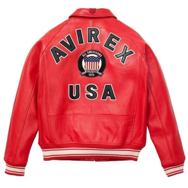 Bomber American Flight Leather Jacket