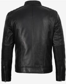 Men’s Black Lambskin Leather Jacket